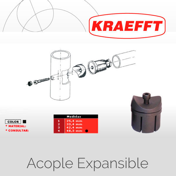 Acople Expansible 44,3 mm
