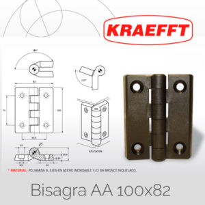 Bisagra AA 100&#215;82