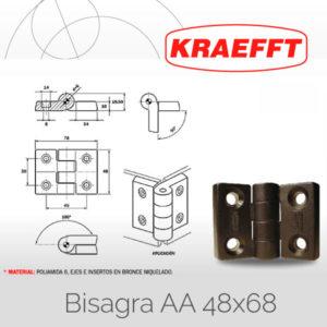Bisagra AA 48&#215;68