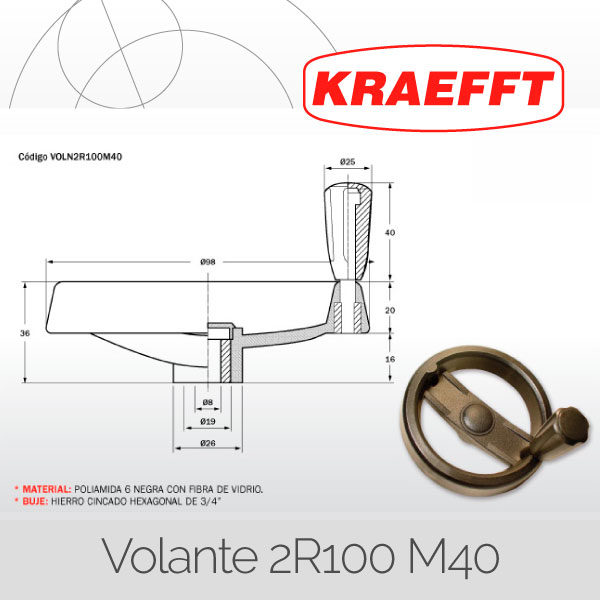 Volante 2R 100 M40